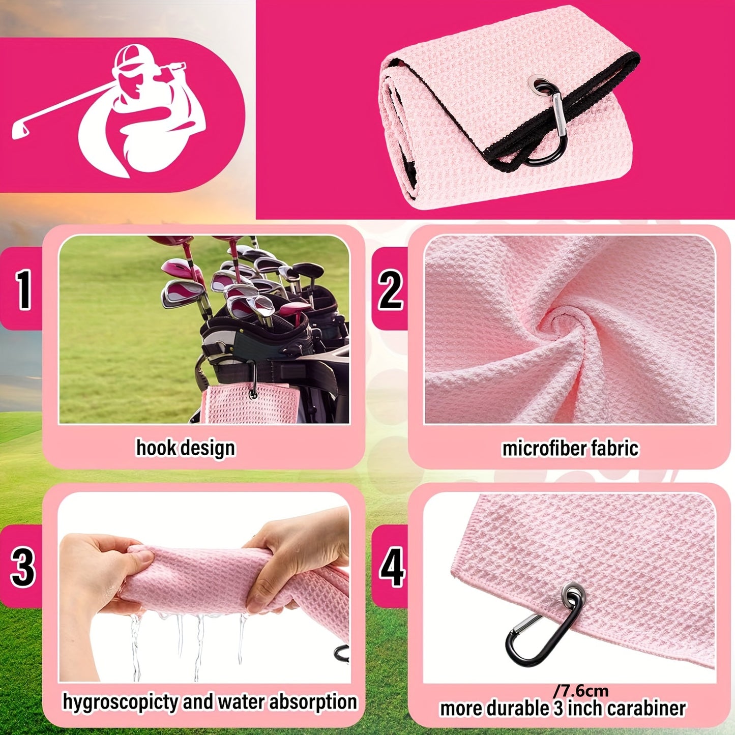 Gift set for the female golfer