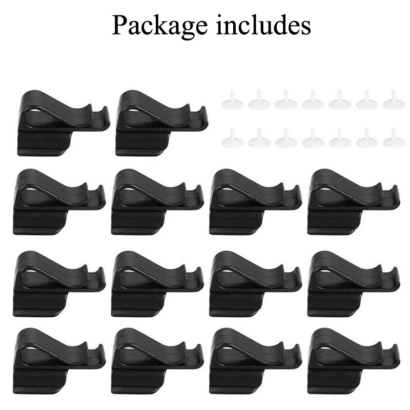 14 Pcs Golf club clips and organiser. Protects expensive shafts and prevents damage to golf bag