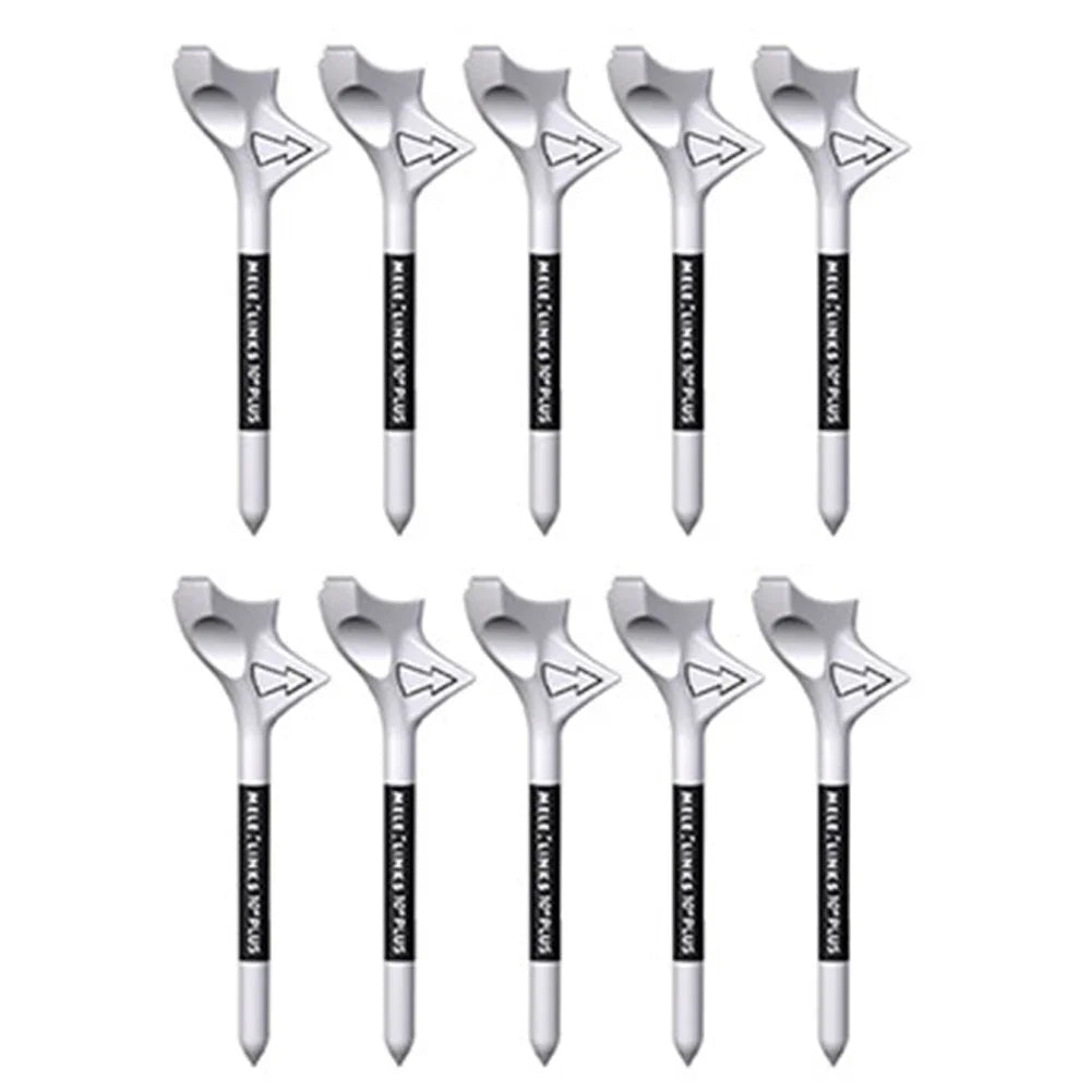 10pcs 10 degree golf tees increases speed for all golf clubs