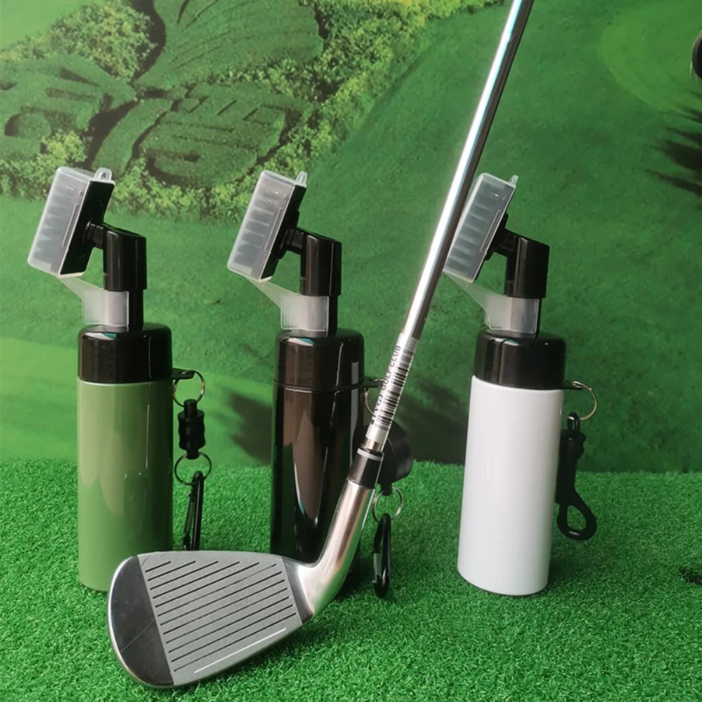 Professional Golf Club Cleaner Brush Plastic Portable Golf Cleaning Kit Automatic Water Golf Accessories Golf Washer Tool