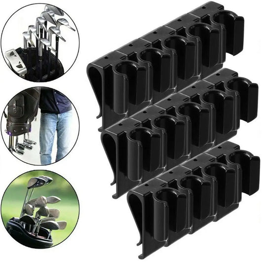 14 Pcs Golf club clips and organiser. Protects expensive shafts and prevents damage to golf bag