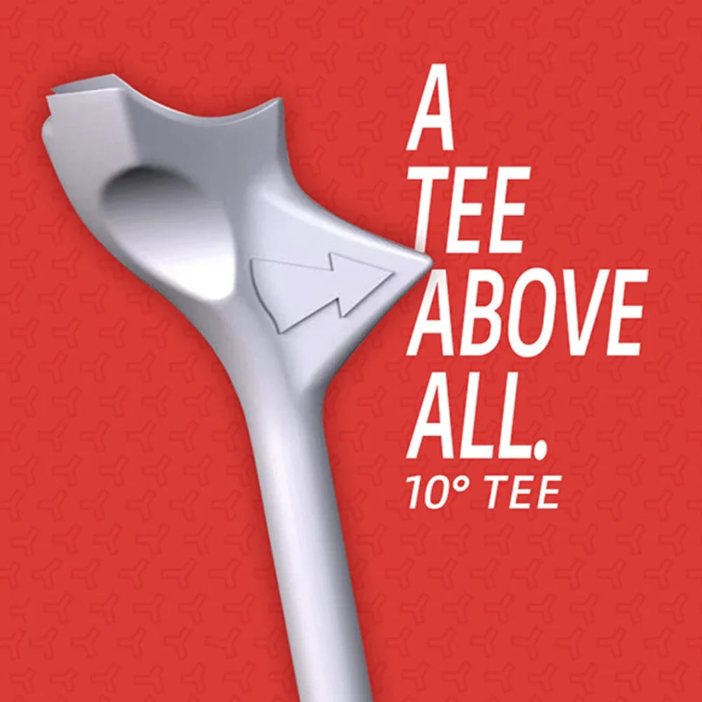 10pcs 10 degree golf tees increases speed for all golf clubs